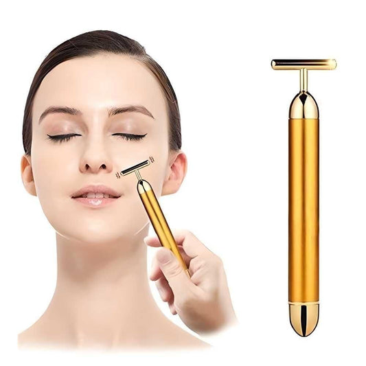 24K Gold Electric Face Massager
